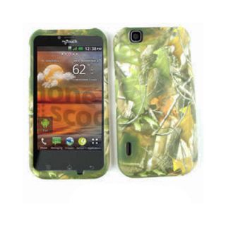  Green Leaves Camo Faceplate Protector Case Cover for LG myTouch E739
