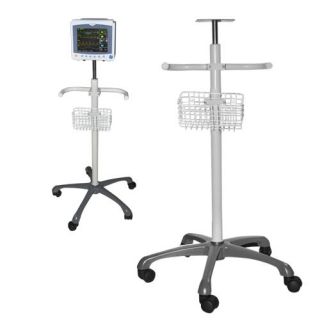   Trolley go Cart Stand Bracket for Patient Monitor Vital Sign Monitor