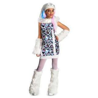 monster high abbey bominable dress up child costume