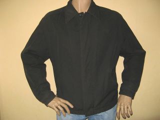 mens thick black short moschino jacket large 40 42 chest