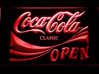 newly listed 039 r coca cola open bar neon light