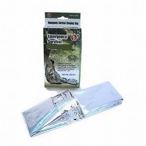 Pkg 10 Mylar Sleeping Blankets. 52 x 82 Great for Scouts and for 