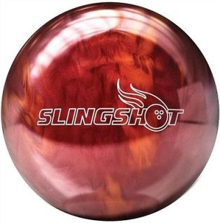Brunswick Slingshot Red/Orange 15 lbs Bowling Ball New in Box