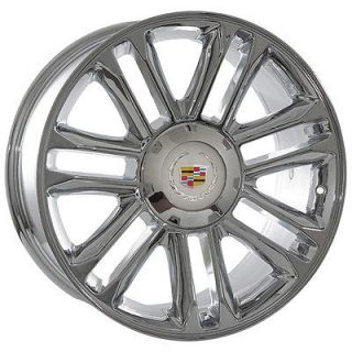 20 inch cadillac 2009 escalade platinum chrome wheels rims  