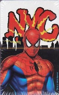 deck of spiderman new york city playing cards time left