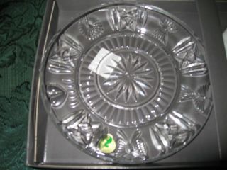 waterford 8 accent plates millenium collection nib 