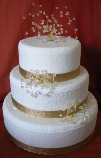 Crystal Cake Topper Set   Wedding Birthday Anniversary Cake Decoration