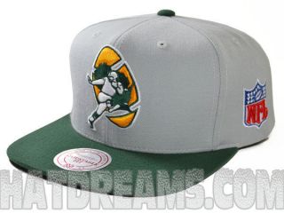   Bay Packers GRAY SERIES SNAPBACK 2T Mitchell & Ness Classic NFL Hat