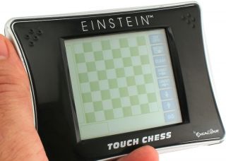 EXCALIBUR EINSTEIN ET404 BRAIN GAMES TOUCH CHESS Game Touch Screen NEW 