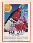 1937 French Ad Campari Aperitif Bitters Jacques Branger