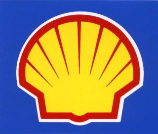 shell mazda toyota gas oil car racing sticker decal from