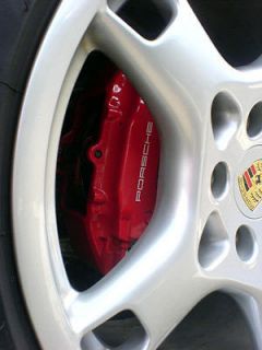 Brake Caliper Decals to fit Porsche Boxster S front or rear 100mm