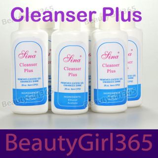   Fast acting UV Gel Cleanser Plus Remover Cleaner Nail Art Tips Acrylic