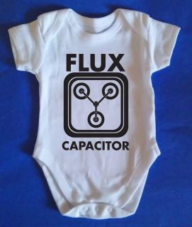   Baby Grow / Body Suit, Retro, Baby Clothes, BACK TO THE FUTURE