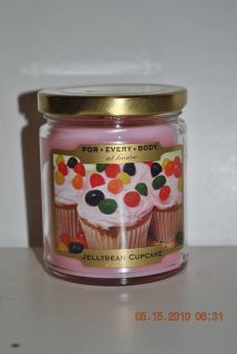 for every body 7 oz ounce jellybean cupcake candle time