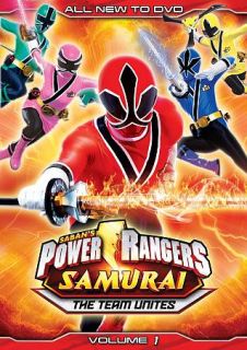 Power Rangers Samurai, Vol. 1 The Team Unites DVD, 2012