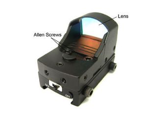   Red Dot Laser Sight 20mm Picatinny Weaver rail Mount Base Airsoft