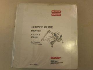 Prentice All Terrain Loader ATL 425 ATL 625 Service Guide Manual MORE 