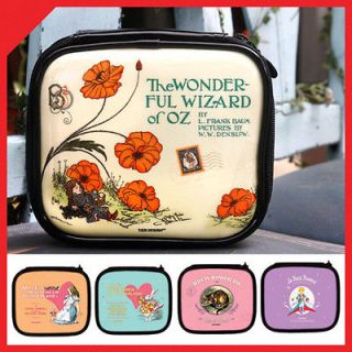   OZ Dorothy toto Cream COSMETIC POUCH makeup bag case travel organizer