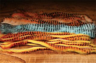 rabbit strips tiger barred regular fly tying more options colors