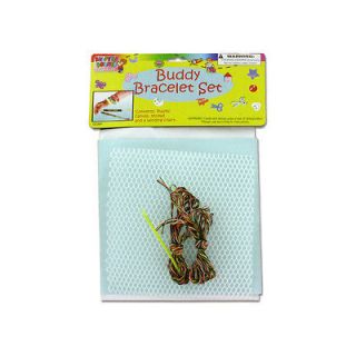 NEW Wholesale Case Lot 48 Buddy Bracelet Craft Kits Variety Store Deal