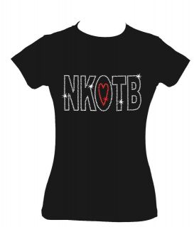 NEW KIDS ON THE BLOCK NKOTB ~ RHINESTONE DIAMANTE T SHIRT ~ ADULTS 