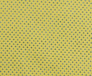 Waverly Fabric / Prussian Dot Provence / Yellow Background with Blue 