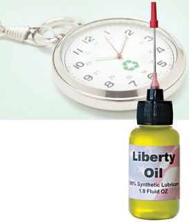 The best 100% Synthetic Oil for lubricating Modern Pocket Watches 