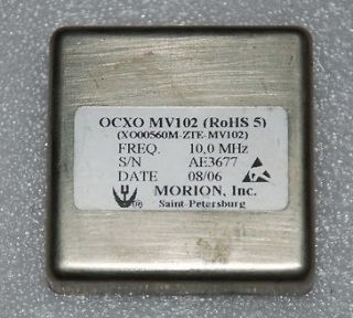 10MHz +12V OCXO High stability vs. temperature   up to 2x10 10