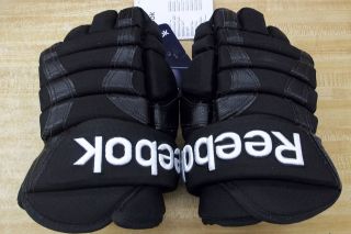 reebok 9000 hockey gloves black 13 or 14 new time