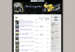 Motorcycles Niche  Affiliate Website   Huge Income Potential