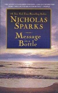 Message in a Bottle by Nicholas Sparks 1999, Paperback, Reprint