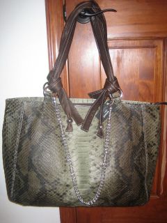 cavalcanti paola leather handbag xl nwt ret $ 750 italy