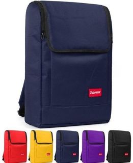 New Simple Square Women Ladys Girls Mens Backpack Bookbags School bags