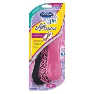 Dr Scholls For Her Sole Expressions Insole, Womens 6 10, 3 Pair