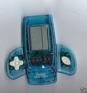 PORTABLE BLUE POCKET VIDEO GAME PLAYER SYSTEM WITH ELEVEN GAMES