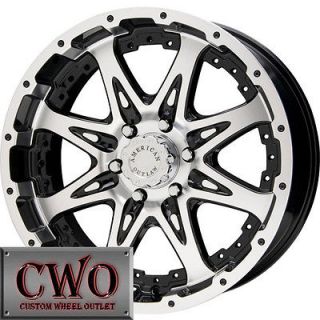   AO Buskshot Wheels Rims 6x114.3 6 Lug Pathfinder Xterra Durango Dakota
