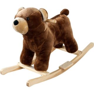 happy trails plush rocking barry bear with sounds bear time