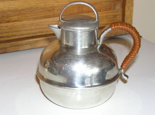 vintage Kings Quality Pewter by Trinac 1 cup tea pot pitcher