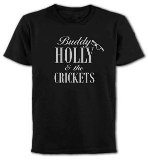   & The Crickets T Shirt, RocknRoll Legend, Rockabilly, Peggy Sue