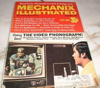 mechanix illustrated video phonograph december 1970  3