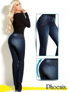 Jeans Lift Butt Shape Hips Virtual Sensuality Fajate Body Shaper Jeans 