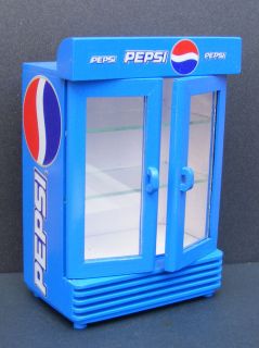 12 Scale Two Door Empty Pepsi Cooler Dolls House Miniature Shop 