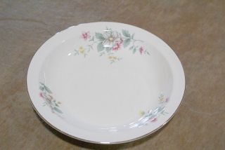   Hall Quality Dinnerware Springtime Soup Bowl Plate Dishes Dish Serving