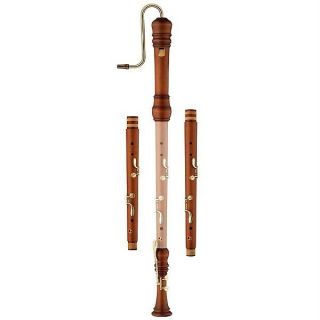 moeck 4599 rottenburgh bass recorder maple wood new from united