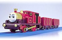 trackmaster tomy thomas friends lady motorized new from hong kong