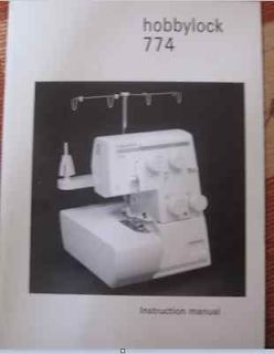pfaff hobbylock 774 sewing machine instructions  9 46 buy 