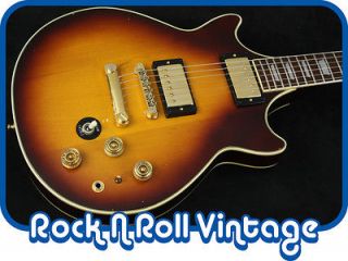 Vintage 1979 Epiphone Genesis Sunburst Double Cut LP Type With Hard 