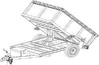 x5 hydraulic dump trailer plans blueprints 