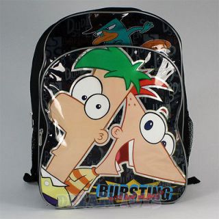 16 phineas and ferb plans backpack book bag school